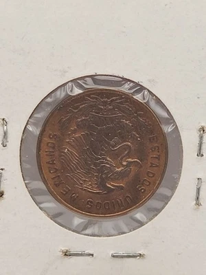 Moneda de 5 centavos BU MEXICO 1960 GEMA ROJA excelente vintage Foto 1 de 3
