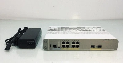Cisco Catalyst WS-C3560CX-8PT-S managed compact ethernet switch - Image 1 of 3