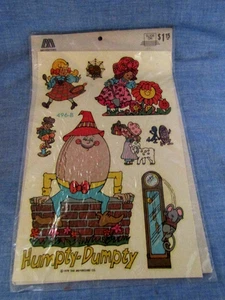 VINTAGE MEYERCORD COLLECTIBLE DECALS OF HUMPTY DUMPTY 1979 - Picture 1 of 2
