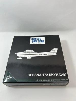 GeminiJets 1:72 Cessna 172 Skyhawk Sporty’s MINT Die-Cast w/ Box RARE VHTF COND - Image 1 of 4