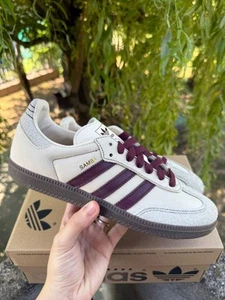 Adidas Samba Wonder White Maroon 38 2/3 EU (IG1987) Neu nie getragen Deadstock - Bild 1 von 5