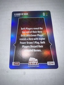 Bo Jackson Battle Arena 2026 Griffey gioco bonus SSP BPL-18 A Game of War Foil - Foto 1 di 1