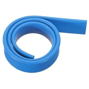 Window Glass Shower Doors Replacement Squeegee Rubber 17.72 Inch Blue - Picture 1 of 6