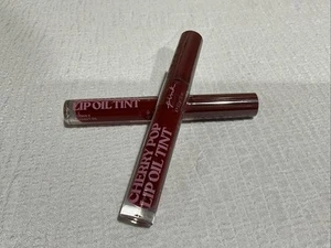 VICTORIA’S SECRET PINK Edizione Limitata Olio Labbra Tinta “CHERRY POP” Lotto di 2 Nuovi! - Foto 1 di 6