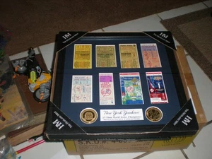 MLB New York Yankees World Series Ticket Collection: Highland Mint: Framed 13"  - Picture 1 of 6