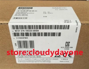 New Siemens 6ES7 214-1BD23-0XB0/6ES7214-1BD23-0XB0 Module - Picture 1 of 2