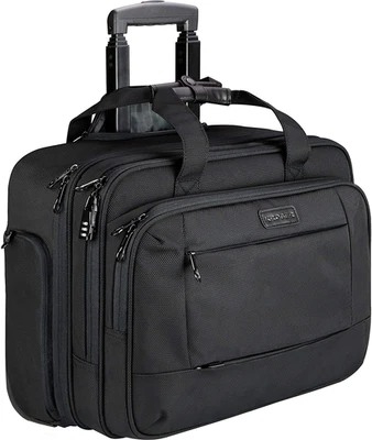 KROSER Trolley Business Rolling Laptop Case Mit Rädern Bis Zu 17,3 Zoll Laptop W - Bild 1 von 4