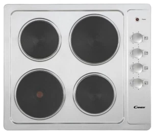 CANDY CLE64KX PIANO COTTURA ELETTRICO 60 CM ACCIAIO INOX 4 ZONE COTTURA - Foto 1 di 3