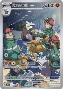 x1 Excadrill - 174/162 - Illustration Rare Pokemon SV05 Temporal Forces M/NM - Picture 1 of 1