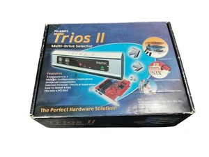 Romtec TRIOS II Plus - 3 IDE Hard Drive Selector - New Open Box - Afbeelding 1 van 5