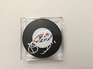 David Legwand Signed Team USA U.S.A Hockey Puck Autographed a - Picture 1 of 1