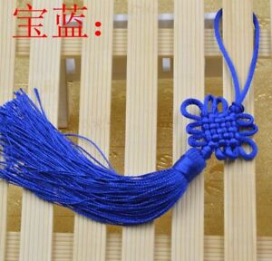 New Handwork Chinese Knot Tassel Craft Jewelry Making DIY Pendant Accessory Gift