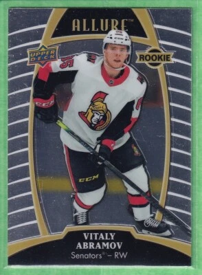 2019-20 Upper Deck Allure Rookie #84 Vitalii Abramov Ottawa Senators - Image 1 of 2