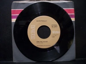 ELVIS PRESLEY Hurt/For the Heart 45 RCA PB-10601 - Imagen 1 de 3