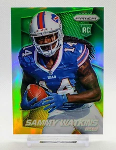 2014 Panini Prizm Rookie Sammy Watkins Neon Green & Yellow Prizm #229 RC - Bild 1 von 2