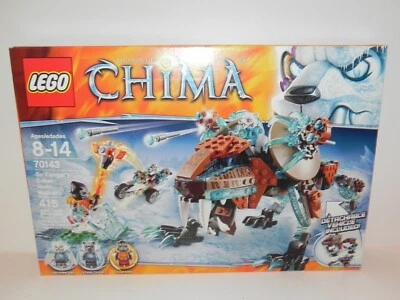 LEGO CHIMA 70143 ~ Sir Fangar's Saber tooth Walker - 415 Pcs. NEW Sealed Box - Image 1 of 4