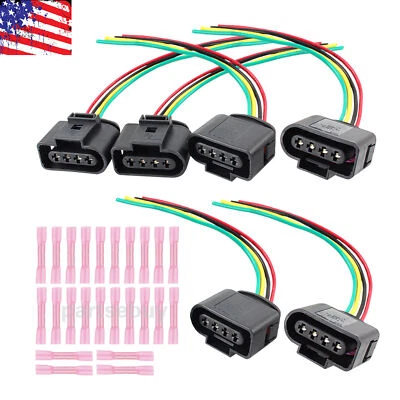 Conector de bobina de encendido 6 piezas para Audi A6 A6 Quattro 2003-2016 2,7T 3,2 L 4,2 L  Foto 1 de 4