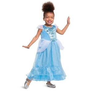 Disguise Disney Princess Cinderella Halloween Dress-Up Costume Girl Size 4 - 6X - Picture 1 of 4