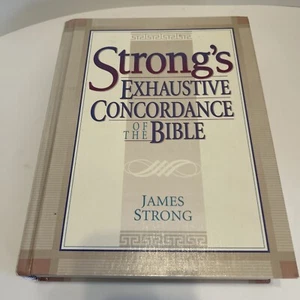 Strong's Exhaustive Concordance of the Bible - Hardcover By Strong, James - GOOD - Imagen 1 de 6