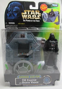 Darth Vader TIE Fighter Gunner Station The Power Of The Force 1998 Star Wars - Picture 1 of 14