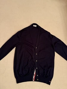 Moncler Jacke Cardigan Herren Gr L Blau Strickjacke - Bild 1 von 11