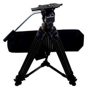 O'Connor DVS ULTIMATE HEAD VINTEN CF CARBON MIDSPR SYS BAG PLT BAR SERVICED 32Lb - Picture 1 of 15