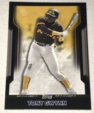2021 Topps Rip Tony Gwynn Black #15 Card /50 Padres UNRIPPED Dare to Tear