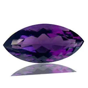 Pietre sciolte marquise marquise ametista africana naturale viola profondo AAA (4x2 mm - 12x6 mm) - Foto 1 di 1