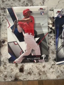 2018 TOPPS FINEST ROOKIE CARD PHILADELPHIA PHILLIES NICK WILLIAMS #83 - Picture 1 of 1