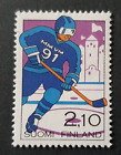 1991 Finland Suomi Sport Icehockey Vf Mnh