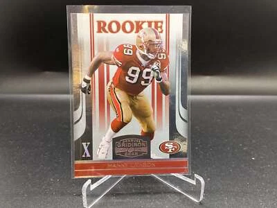 Manny Lawson 2006 Donruss Gridiron Gear Gold Holofoil X’s #172 /100 49ers RC - Image 1 of 2