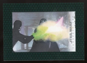 CARLOS CABALEIRO Topps Chrome Star Wars Perspectives ORIGINAL ART SIGNED SKETCH - Picture 1 of 2