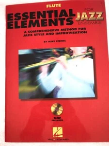 Essential Elements For Flute For Jazz Ensemble Sheet Music Mike Steinel w CD's - Picture 1 of 1