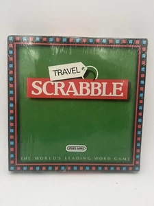 Vintage Travel Scrabble Emirates JW Spear & Sons Pocket Travel Game 1988 Sealed - Picture 1 of 6