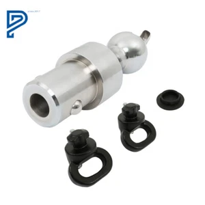 Puck System 2-5/16" Gooseneck Ball & Safety Chain Anchor Kit 60638 For Ram Truck - Picture 1 of 24