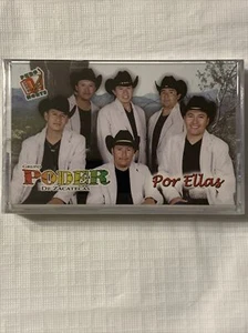 New, Sealed, Grupo Poder de Zacatecas, Por Ellas, Cassette!!! - Picture 1 of 6