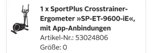 Crosstrainer - Bild 1 von 4