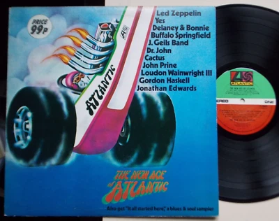 THE NEW AGE OF ATLANTIC 12# VINYL LP K20024 1972 with LED ZEPPELIN,YES & MORE - Image 1 of 4