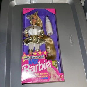 Barbie Hollywood Hair Barbie Doll (1992) Mattel 2308 NEW IN PACKAGE - Picture 1 of 9