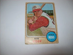 Pete Rose 1968 Topps Baseball # 230 HP Free Ship & Tracked - Picture 1 of 6
