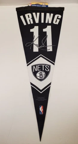 Kyrie Irving #11 Brooklyn Nets NBA Premium Pennant 12"x30" Basketball NOS A22 Cover