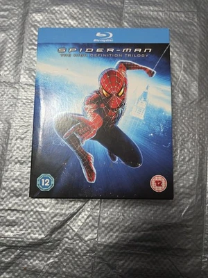 Spider-Man 1-3 [Blu-ray] UK Blu ray Region Free Marvel MCU Super Hero Sam Rami - Image 1 of 4