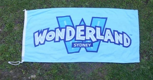 #SS5.   LARGE  ORIGINAL  SYDNEY  WONDERLAND  THEME  PARK   FLAG - Bild 1 von 1