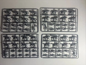¡2 CONJUNTOS! Figuras de soldado de caballería confederado de la Guerra Civil Italeri # 6011 escala 1/72 - Imagen 1 de 5