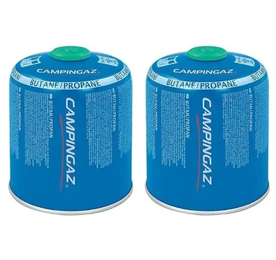 2 x Campingaz CV 300 Plus Butan Propan Kartusche Camping Kochen Outdoor zwei