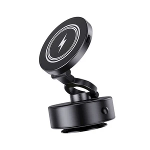 Support Téléphone Magnétique Voiture avec Charge Sans Fil et Angle de Vision - Photo 1 sur 14