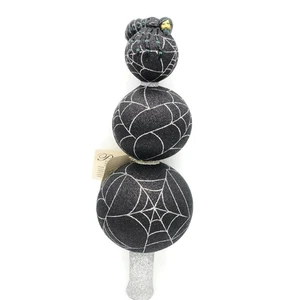 Patricia Breen Web Master schwarz Spinnennetz Endstück Halloween Weihnachtsbaum Topper - Bild 1 von 9