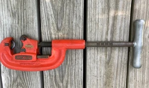 Vintage Ridgid No. 2A Heavy-Duty Pipe Cutter, 1/8” to 2”, VG Condition - Picture 1 of 10