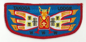 USA BOY SCOUTS OF AMERICA - OA TAKODA LODGE 146 2006-2011 SCOUT FLAP WWW PATCH - Picture 1 of 2