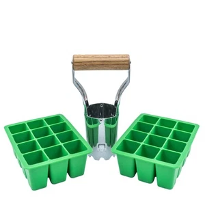 Cotswold Homeware Silicone Seed Starter Tray | 2 X 12 Cell Reusable Seed Star... - Picture 1 of 9